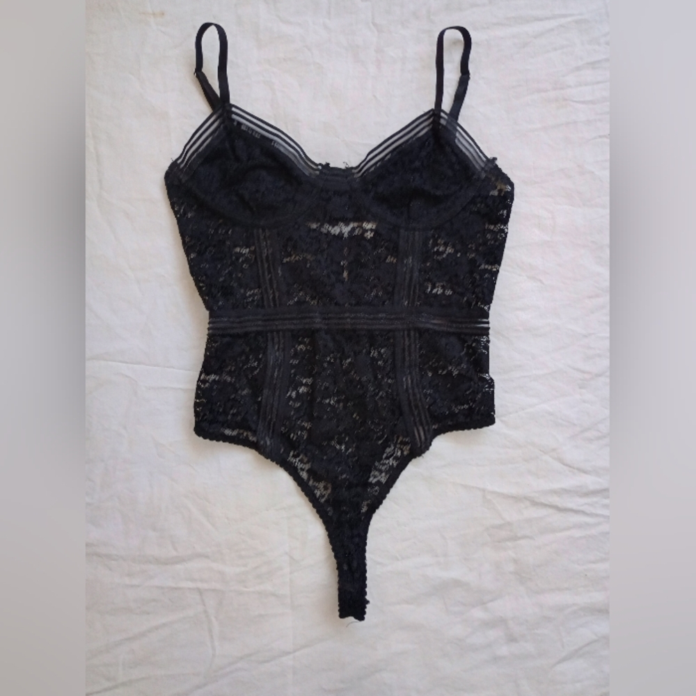 Honey Bunch Lace Bodysuit Sexy Diva Fashionista Streetwear Party Gothic